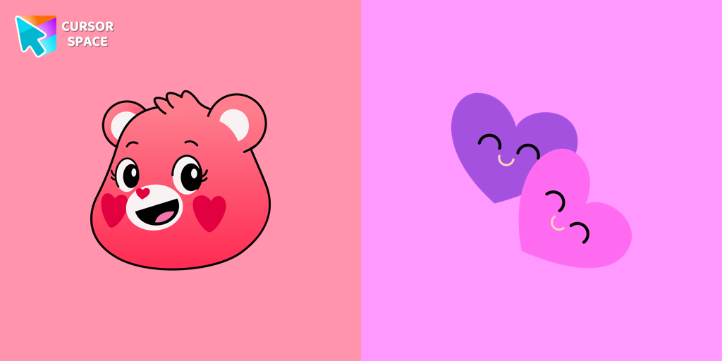 Custom Cursor Always There Bear Theme